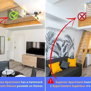 Duplex : 300m, Clim, Netflix Apartment Cannes
